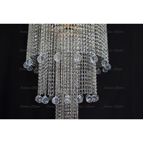 Люстра Водопад длинный в Пензе Гусь Хрустальный