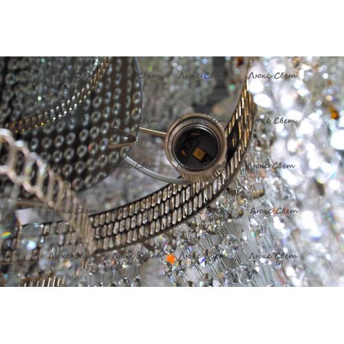 Люстра Водопад длинный в Пензе Гусь Хрустальный