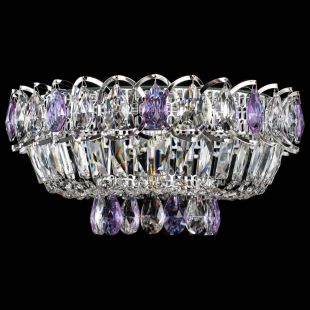 Люстра потолочная Астра Бутон №1 фиолетовая