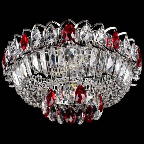 Люстра Астра Бутон №1 красная в Пензе Гусь Хрустальный