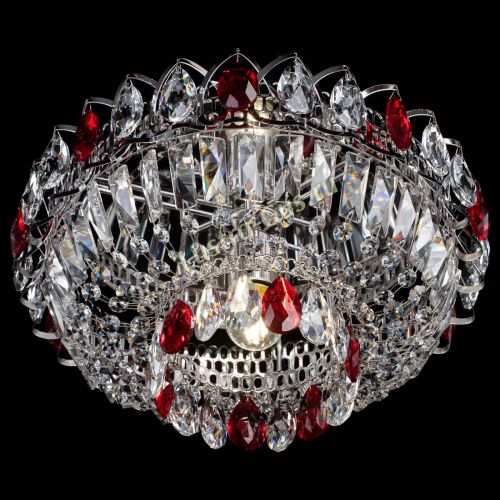 Люстра Астра Бутон №1 красная в Пензе Гусь Хрустальный
