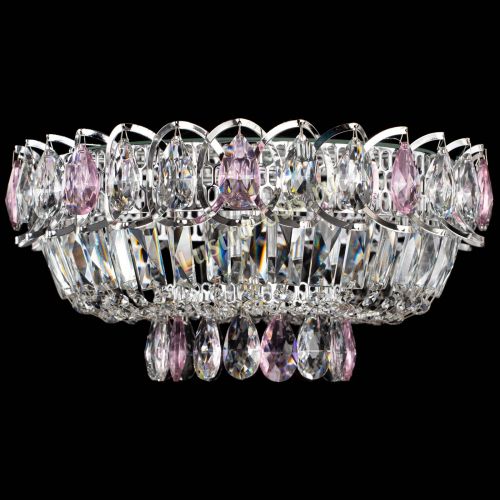 Люстра Астра Бутон №1 розовая в Пензе Гусь Хрустальный