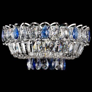 Люстра потолочная Астра Бутон №1 синяя