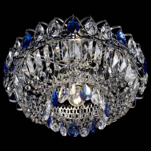 Люстра Астра Бутон №1 синяя в Пензе Гусь Хрустальный