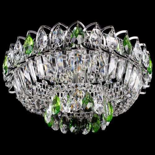 Люстра Астра Бутон №1 зеленая в Пензе Гусь Хрустальный