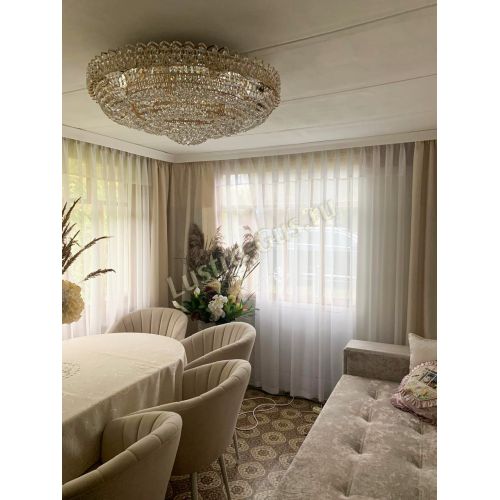 Люстра Двойное Кольцо Классика в Пензе Гусь Хрустальный