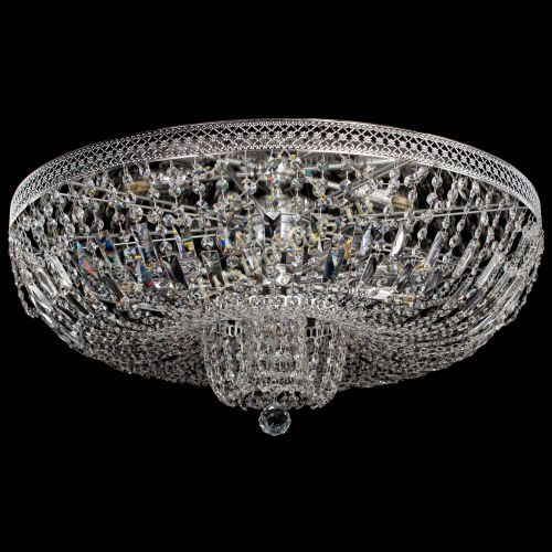 Люстра Эдна №8 (с плотным прилеганием к потолку) в Пензе Гусь Хрустальный