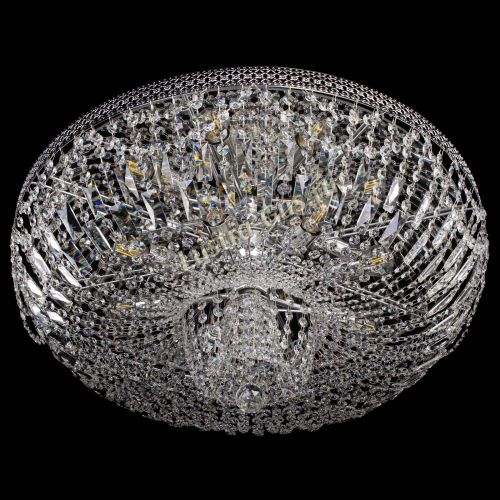 Люстра Эдна №8 (с плотным прилеганием к потолку) в Пензе Гусь Хрустальный