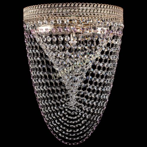 Люстра Флоренция Водоворот розовая в Пензе Гусь Хрустальный