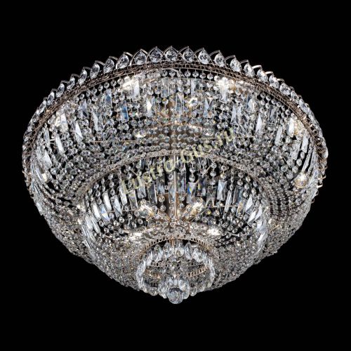 Люстра Хрустальный Каскад №15 с пластинками в Пензе Гусь Хрустальный