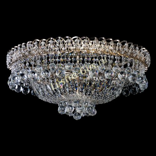 Люстра Хрустальный каскад №3 Шар 700 мм в Пензе Гусь Хрустальный