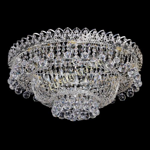 Люстра Хрустальный каскад №3 Шар 700 мм в Пензе Гусь Хрустальный