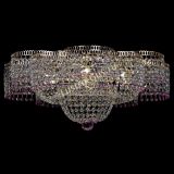 Люстра Камелия №1 розовая, диаметр - 600 мм, Люстры Гусь Хрустальный