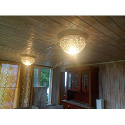 Люстра Капель №11 в Пензе Гусь Хрустальный