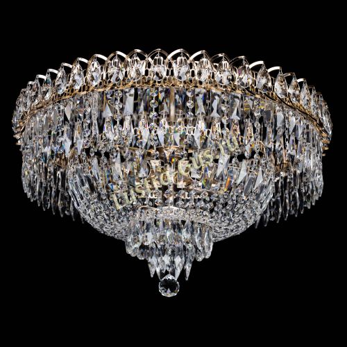 Люстра Хрустальный Каскад Перо в Пензе Гусь Хрустальный