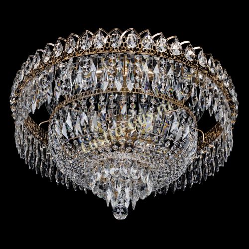 Люстра Хрустальный Каскад Перо в Пензе Гусь Хрустальный