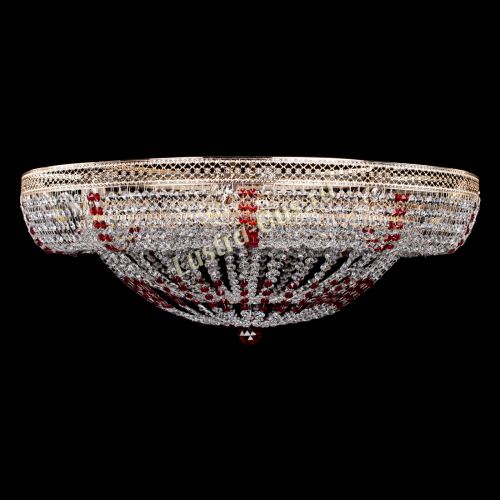 Люстра Кольцо Классика Венеция красная в Пензе Гусь Хрустальный