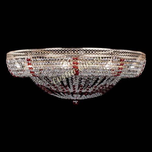 Люстра Кольцо Классика Венеция красная в Пензе Гусь Хрустальный