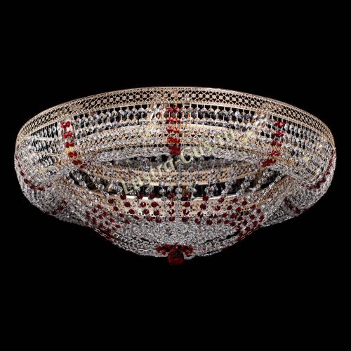 Люстра Кольцо Классика Венеция красная в Пензе Гусь Хрустальный