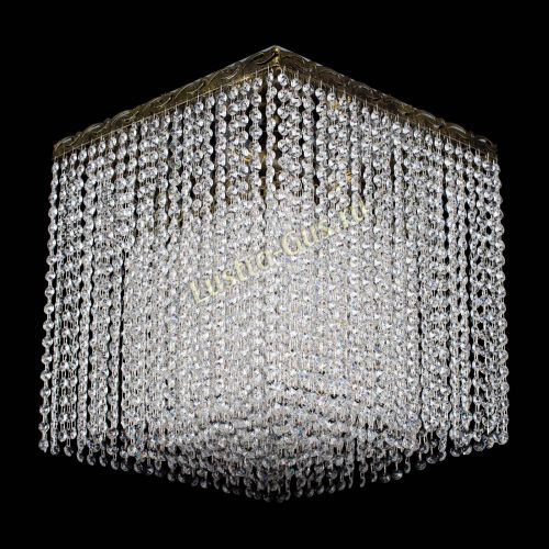 Люстра Квадрат Оптикон плюс под бронзу в Пензе Гусь Хрустальный