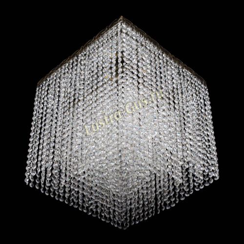 Люстра Квадрат Оптикон плюс под бронзу в Пензе Гусь Хрустальный