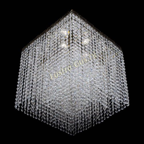 Люстра Квадрат Оптикон плюс под бронзу в Пензе Гусь Хрустальный