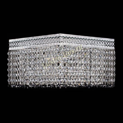 Люстра Квадрат Венеция №3 черная в Пензе Гусь Хрустальный