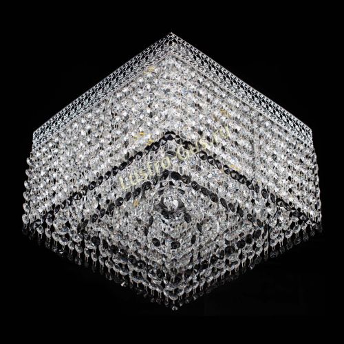 Люстра Квадрат Венеция №3 черная в Пензе Гусь Хрустальный