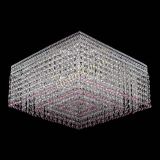 Люстра Квадрат Венеция №5 розовая в Пензе