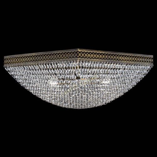 Люстра Квадрат Венеция сетка №3 под бронзу в Пензе Гусь Хрустальный