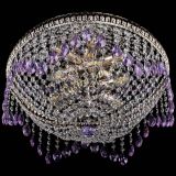 Люстра Лацио №5 журавлик фиолетовая в Пензе