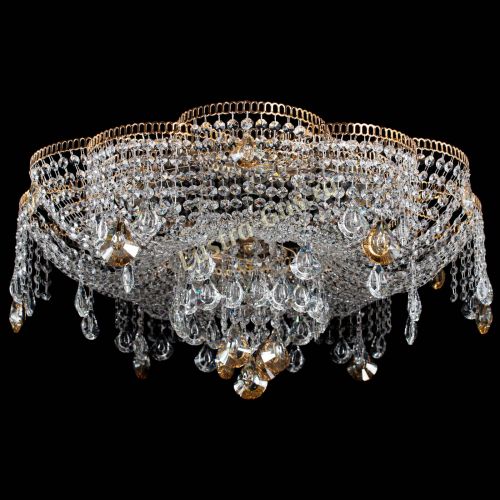 Люстра Лотос Стелла Осень 700 мм в Пензе Гусь Хрустальный