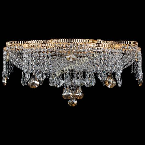 Люстра Лотос Стелла Осень 700 мм в Пензе Гусь Хрустальный