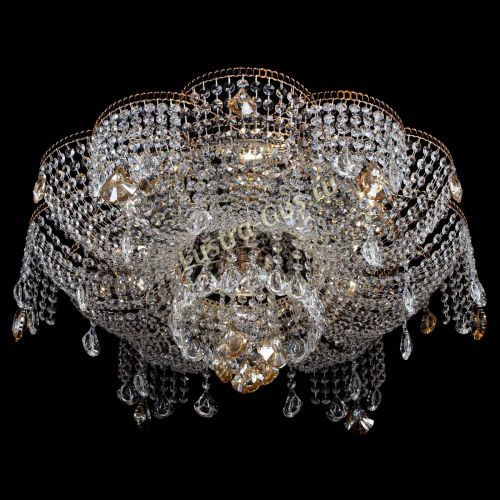 Люстра Лотос Стелла Осень 700 мм в Пензе Гусь Хрустальный