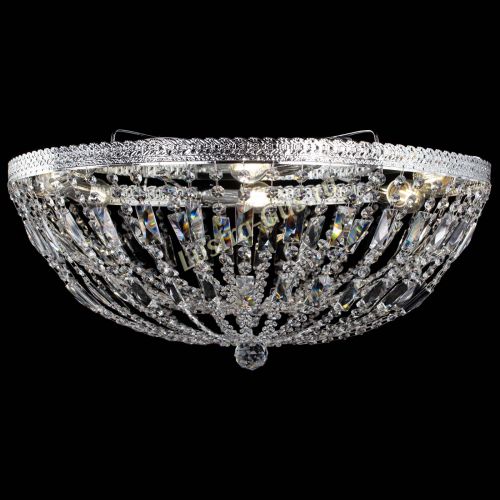 Люстра Милан Купол с пластинками №6 в Пензе Гусь Хрустальный