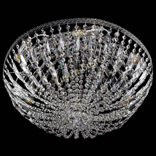 Люстра Милан Купол с пластинками №6 в Пензе Гусь Хрустальный