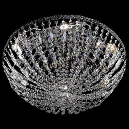 Люстра Милан Купол с пластинками №6 в Пензе Гусь Хрустальный