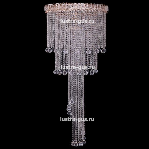 Люстра Водопад длинный в Пензе Гусь Хрустальный