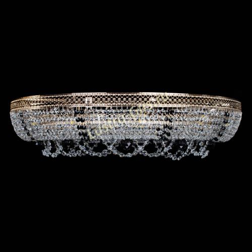 Люстра Снежинка Венеция №10 черная в Пензе Гусь Хрустальный