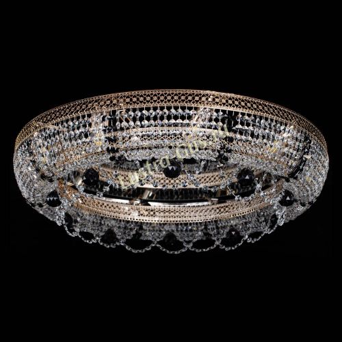 Люстра Снежинка Венеция №10 черная в Пензе Гусь Хрустальный