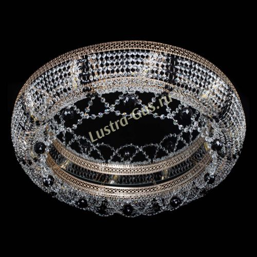 Люстра Снежинка Венеция №10 черная в Пензе Гусь Хрустальный