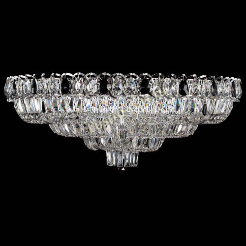 Люстра Тройное Кольцо пластинка черная в Пензе Гусь Хрустальный