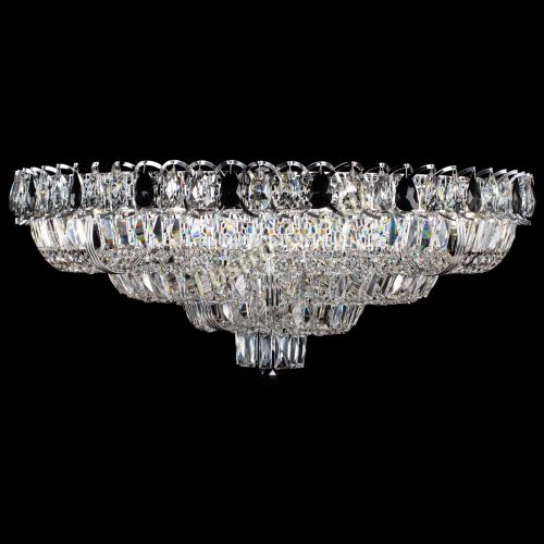 Люстра Тройное Кольцо пластинка черная в Пензе Гусь Хрустальный