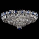 Люстра Тройное Кольцо пластинка синяя в Пензе