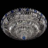 Люстра Тройное Кольцо пластинка синяя в Пензе