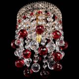 Люстра Венеция №1 шар красная в Пензе