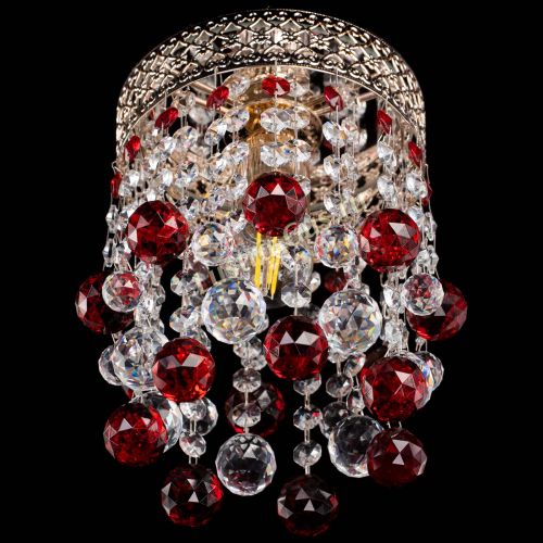 Люстра Венеция №1 шар красная в Пензе Гусь Хрустальный