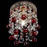 Люстра Венеция №1 шар красная в Пензе