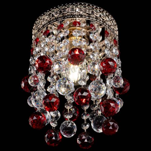 Люстра Венеция №1 шар красная в Пензе Гусь Хрустальный