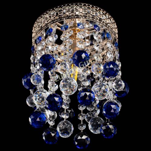 Люстра Венеция №1 шар синяя в Пензе Гусь Хрустальный